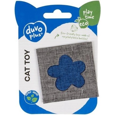 Duvo+ Eco s catnipom a kvetinovým vzorom 8 x 8 x 1 cm