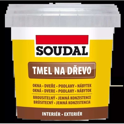 SOUDAL Tmel na dřevo 250g buk