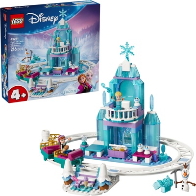 LEGO® Disney Princess 43281 Elsin ľadový palác a jazda na snehu