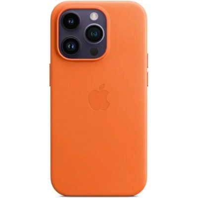 Apple iPhone 14 Pro MagSafe Leather Cover orange (MPPL3ZM/A)