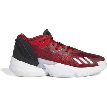 Image 1 of adidas Мъжки баскетболни кецове Adidas D. O. N. Issue 4 Basketball Shoes Mens - Red/Wht/Blk