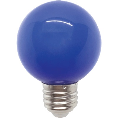 ELMARK Led ЛАМПА globe g60 3w e27 СИНЯ (99led822)