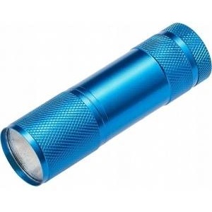 GTV Flashlight 3xAAA Battery Pocket Flashlight 1.5V, 3W, 150lm, 6400K, 22m, IP20, Blue
