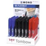 Tombow Fineliner MONO twin pen 0, 4/0, 8 дисплей ass (48) (OS-TME-48P-A)