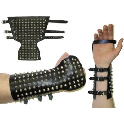 Black & metal кожа за гривна Конуси 1 - по-малки - bwz-054