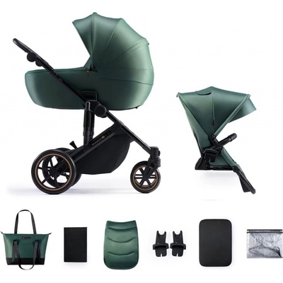 Kinderkraft Prime 2 Kombinovaný 2v1 Dark Green 2023 – Zbozi.Blesk.cz