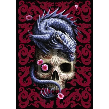 Image 1 of Trefl - Puzzle Premium Plus: Anne Stokes - Oriental Dragon - 1 000 piese