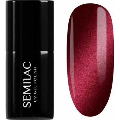 Semilac magnetický gél lak 467 Red Candle Flash Červená 7 ml