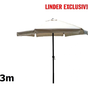 Zahradní slunečník LINDER EXCLUSIV 300 cm MC2003 Beige