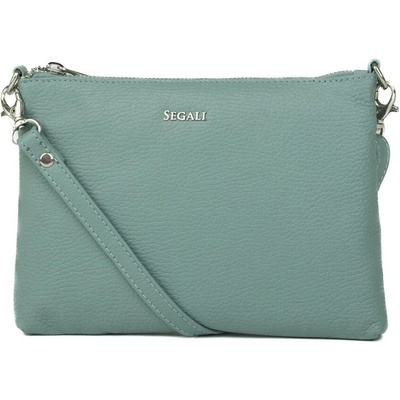 Segali dámska kožená crossbody kabelka A6C sage