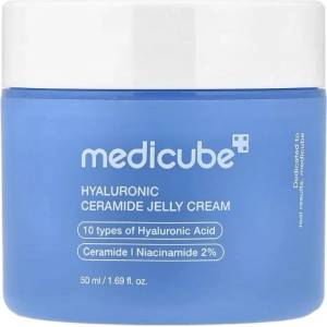 medicube Хидратиращ крем за лице Hyaluronic Ceramide Jelly Cream, 50 ml