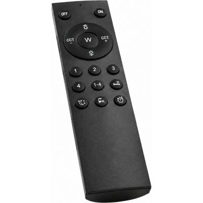 Ledshopik RF dálkový ovladač pro svítidla - 4 zónový černý
