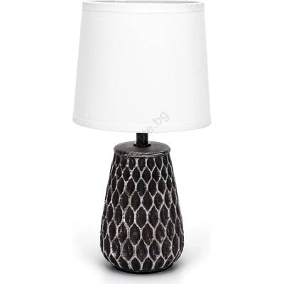 Aigostar - Настолна лампа 1xE14/40W/230V черен (AI0652)