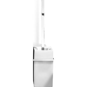 DECOR WALTHER Четка за тоалетна Porzellan квадратна стенна бял хром (0840800)