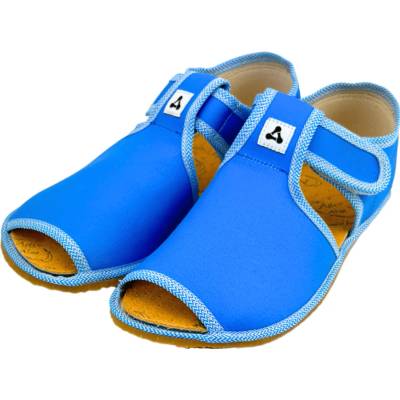 ANTAL barefoot papučky s otvorenou špicou Rover Blue