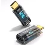 Techsuit USB-C адаптер за устройства с USB-C порт, 40Gbps, 8K@60Hz, PD240W - Techsuit adapter DataBoost (A23) (сив) (KF2355931)