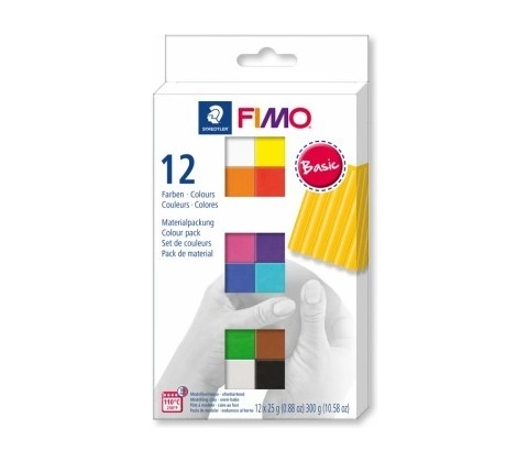 FIMO soft sada Basic 12 barev