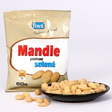 HOS Mandle pražené solené 60g