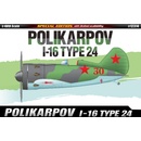 Academy Model Kit letadlo 12314 Polikarpov I-16 Type 24 LE: 36-12314 1:48