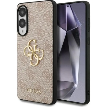 GUESS Big 4G Logo Classic Logo Case за Samsung Galaxy S25 Edge - Розов