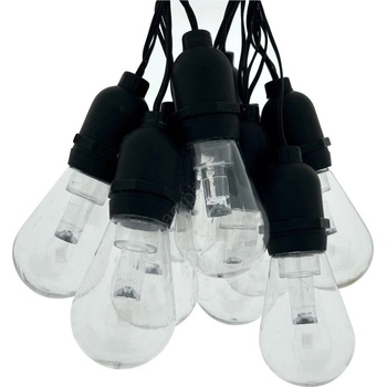 Baterie Centrum LED външен декоративен гирлянд 10xLED/0, 15W/230V 3, 8 m IP44 черен (BC0776)