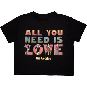 The Beatles Yellow Submarine AYNIL Stacked Black M Дамски Риза (YSCT35LB02)
