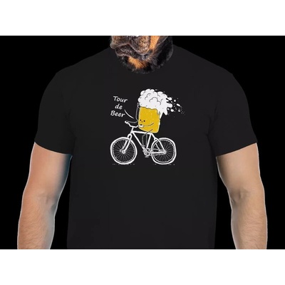 Vtipné tričko bastard Tour de beer