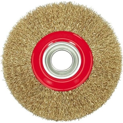 Vorel Kartáč drátěný boční 125 mm pomosazený drát TO-06978