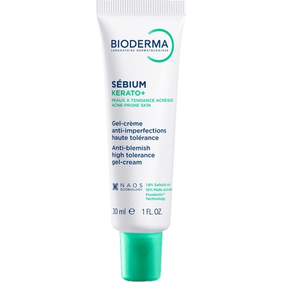 Bioderma Sébium Kerato+ Pleťový krém na akné 30 ml – Zbozi.Blesk.cz