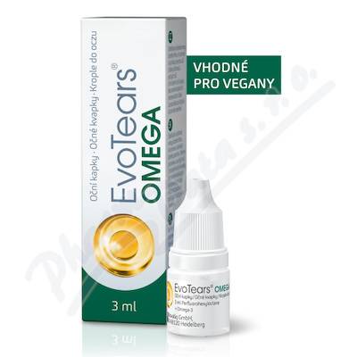 EvoTears Omega očné kvapky 3 ml