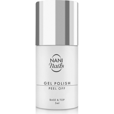 NANI slupovací gel lak Peel Off Base Top 5 ml – Sleviste.cz