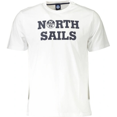 North sails Мъжка тениска с къс ръкав north sails, Цвят Бял (902503-000_bianco_0101)