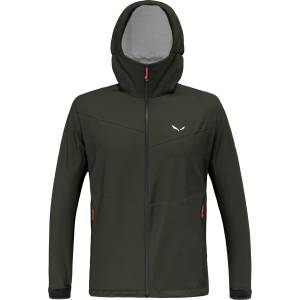 Salewa Мъжко водоустойчиво яке Salewa Puez Aqua 4 PowerTex 2.5L Jacket Waterproof jacket - Dark Olive - размер 56 (EU) (002-2671-0716)