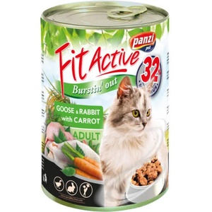 Panzi Fit Active Cat goose & rabbit 415 g