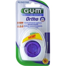 G.U.M Access Floss "superfloss" vlákno pre čistenie okolo implantátov pod mostíkmi 50 ks