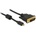 Delock HDMI кабел с Micro-D конектор DVI 24+1 конектор 2 м