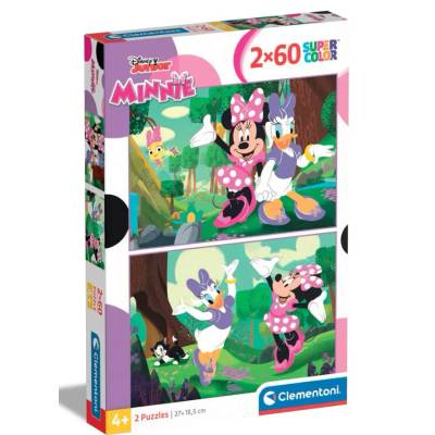 Clementoni - Пъзел Minnie Mouse 24815 2х60ч