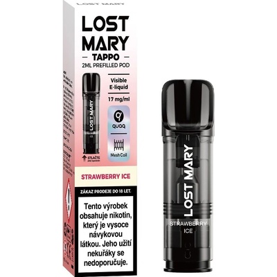 Elf Bar Lost Mary Tappo cartridge Strawberry Ice 17 mg