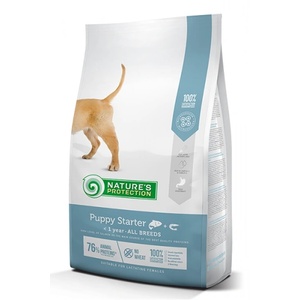 AKVATERA Nature's Protection DOG - Puppy Starter, Формула за отбиване на малките кученца от всички породи, от 4 до 12 седмична възраст, подходяща за бременни и кърмещи женски, Литва - 0, 500 кг