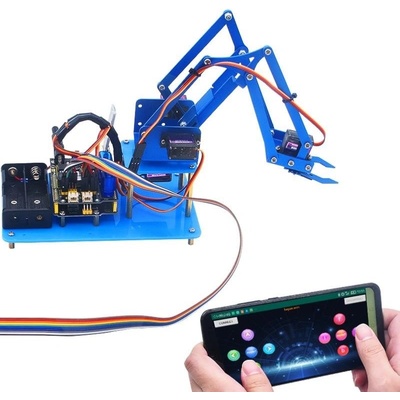 Keyestudio Arduino 4DOF robotická paže PS2 Learning Kit (KS0488X)