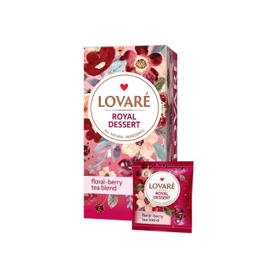 Lovare ovocný čaj Royal desert 24 x 1,5 g