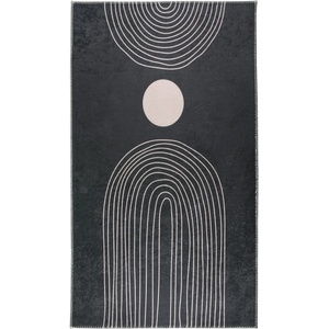 Vitaus Антрацитен миещ се килим 50x80 cm - Vitaus (KRN-6020-50x80)