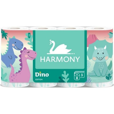 Harmony Kids Dino 3-vrstvý 8 ks