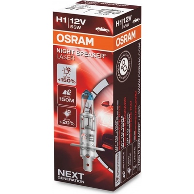 Osram Night Breaker Laser GEN2 H1 P14,5s 12V 55W