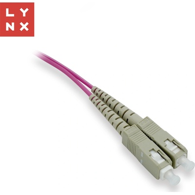 Lynx CS LX-DPX-SC-SC-OM4-2 LYNX CS duplexní patch MM OM4 SC/SC 50/125µm 2m