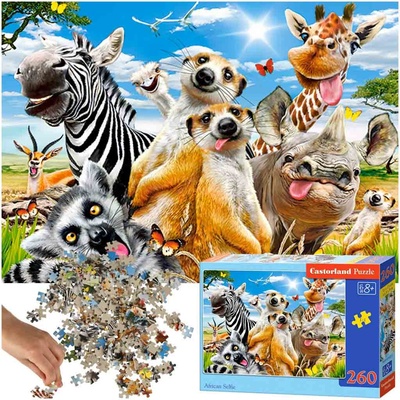 Castorland Africké Selfie 260 dílků