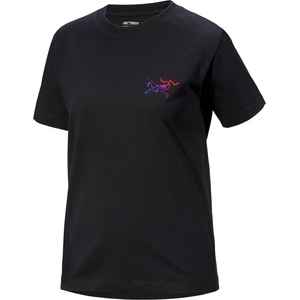 Arc'teryx Дамска тениска Arc'teryx Women's Kragg Cotton Little Bird Crew S/S T-shirt - Black / Multi - размер XL (916-2566-0616)