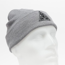 Huf Triple Triangle Cuff beanie grey Heather