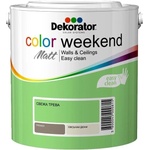 Dekorator Цветен латекс DEKORATOR Color Weekend Matt Свежа трева- 2.5 литра (11-594)