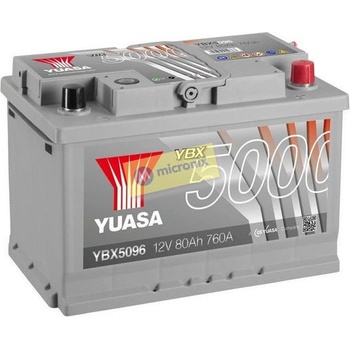 Yuasa YBX5000 12V 80Ah 760A YBX5096